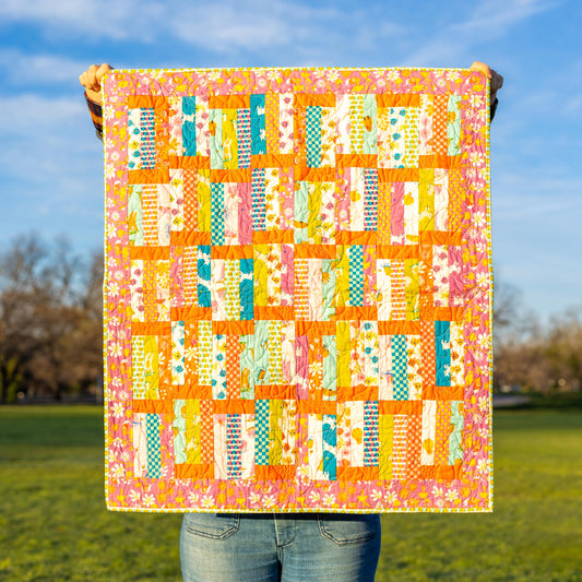 Sample Sale: Zoo Finished Mini Quilt