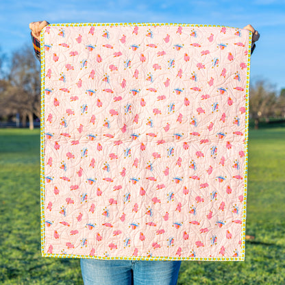 Sample Sale: Zoo Finished Mini Quilt