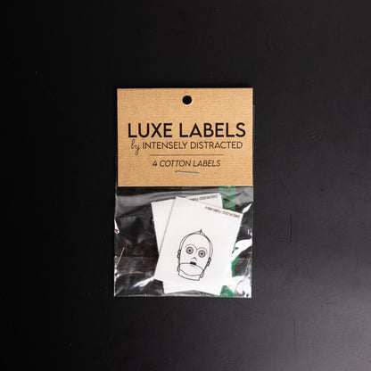 It Must Be Your Fault Luxe Sew In Labels by Intensely Distracted
