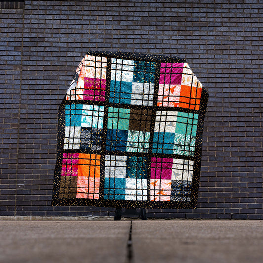 PREORDER: Dragon's Tartan Quilt Kit