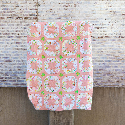 English Tea Garden Quilt Kit featuring Heather Ross