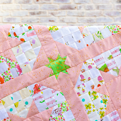 English Tea Garden Quilt Kit featuring Heather Ross