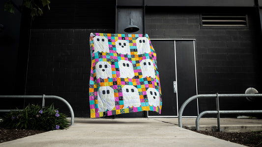 Disco Ghosts Quilt Kit