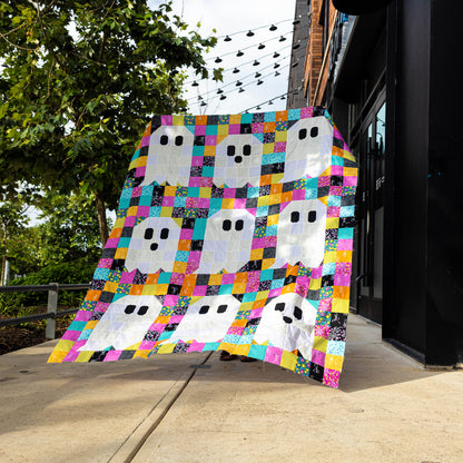 Disco Ghosts Quilt Kit