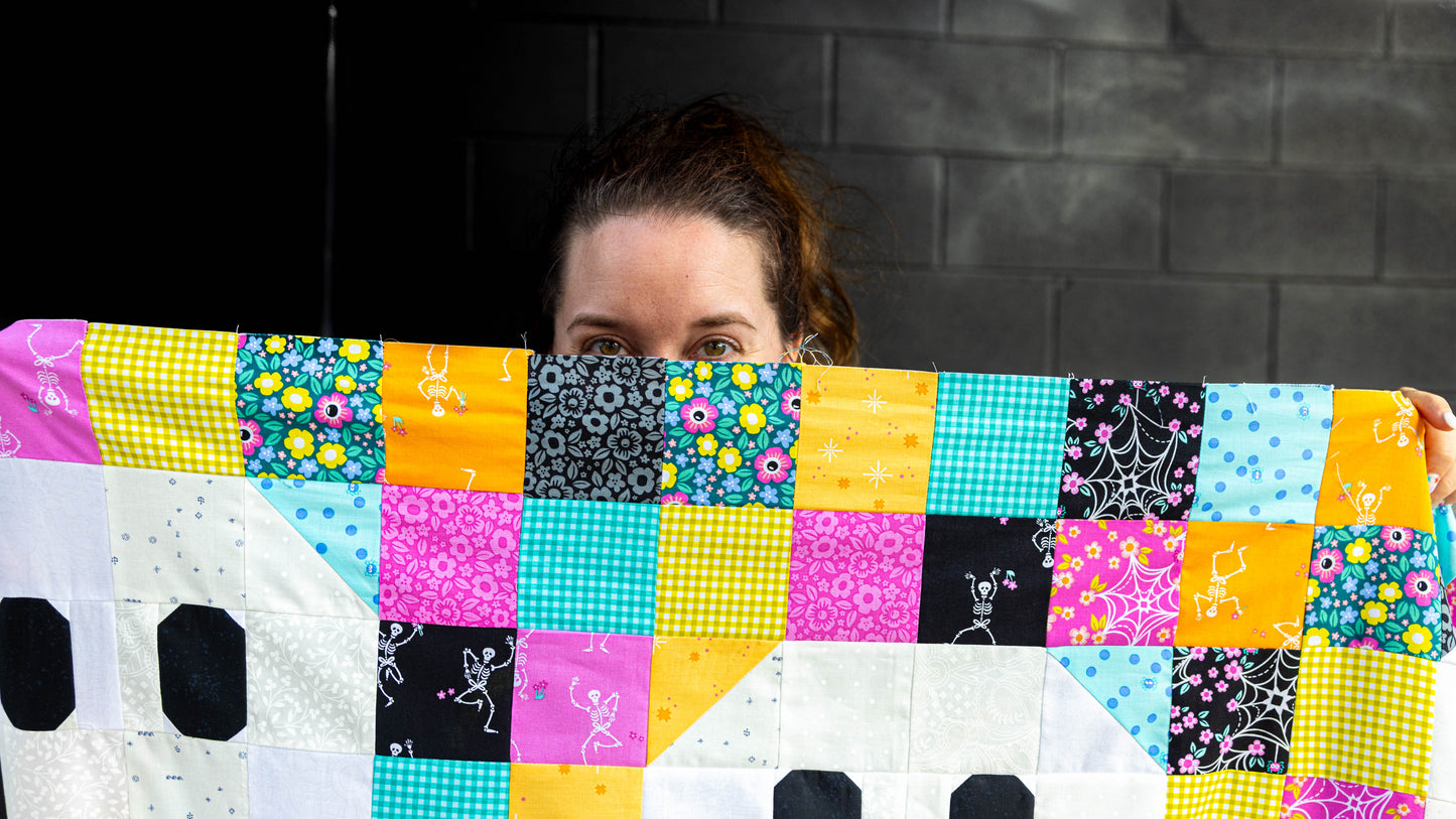 Disco Ghosts Quilt Kit