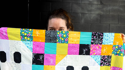 Disco Ghosts Quilt Kit