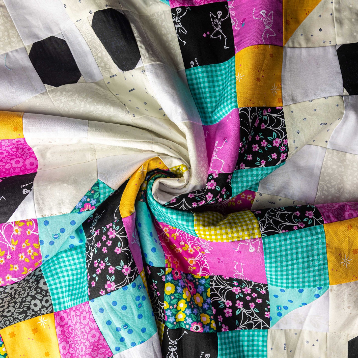 Disco Ghosts Quilt Kit