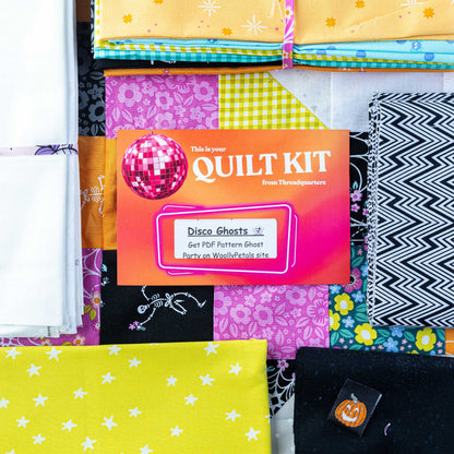 Disco Ghosts Quilt Kit
