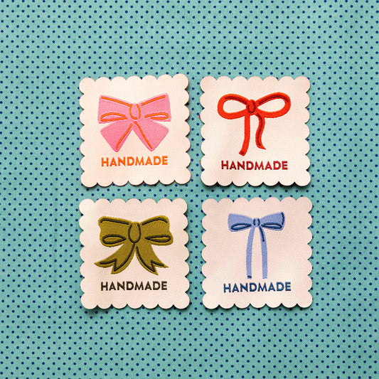 Bows Handmade Multipack Labels by Sarah Hearts