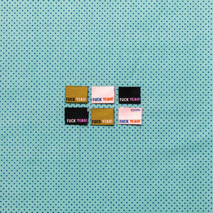 OG Fuck Yeah!  Labels by Kylie and the Machine