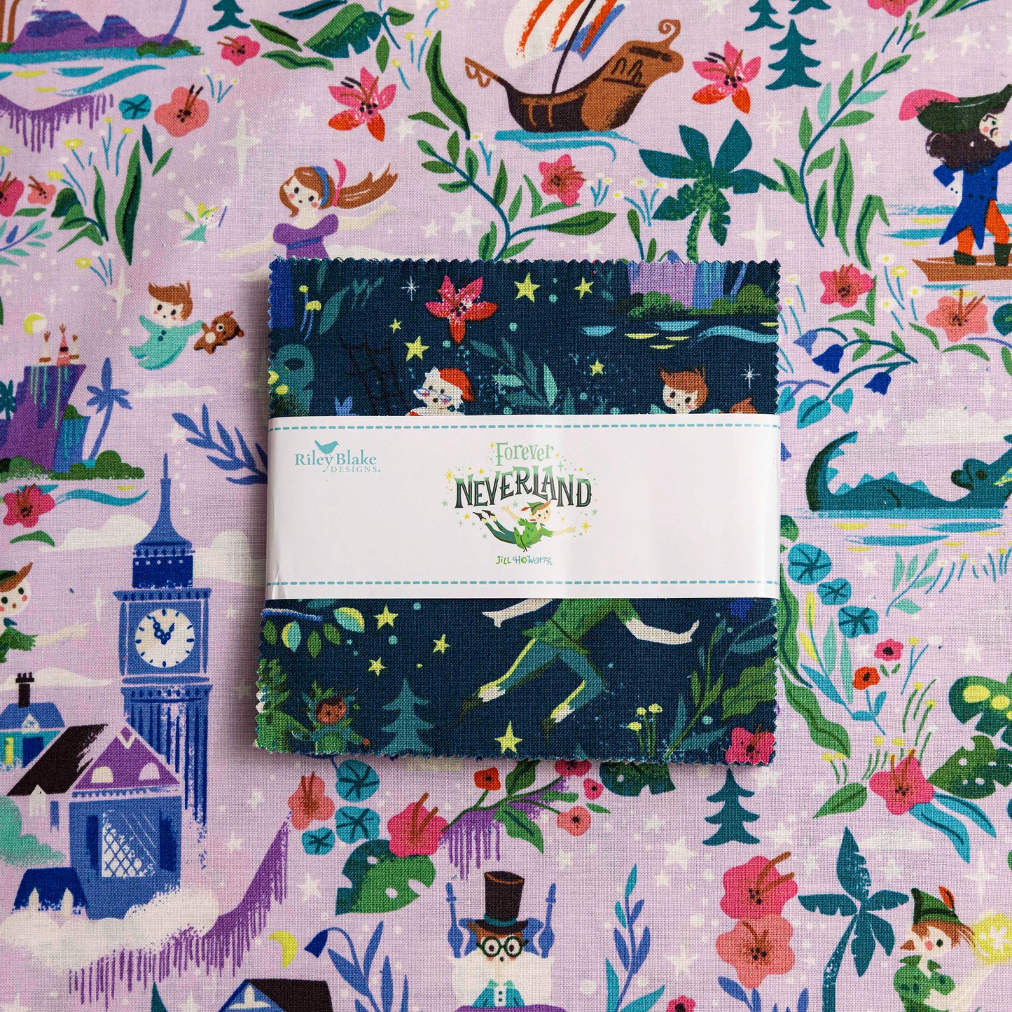 Riley Blake Forever Neverland 5" Stacker