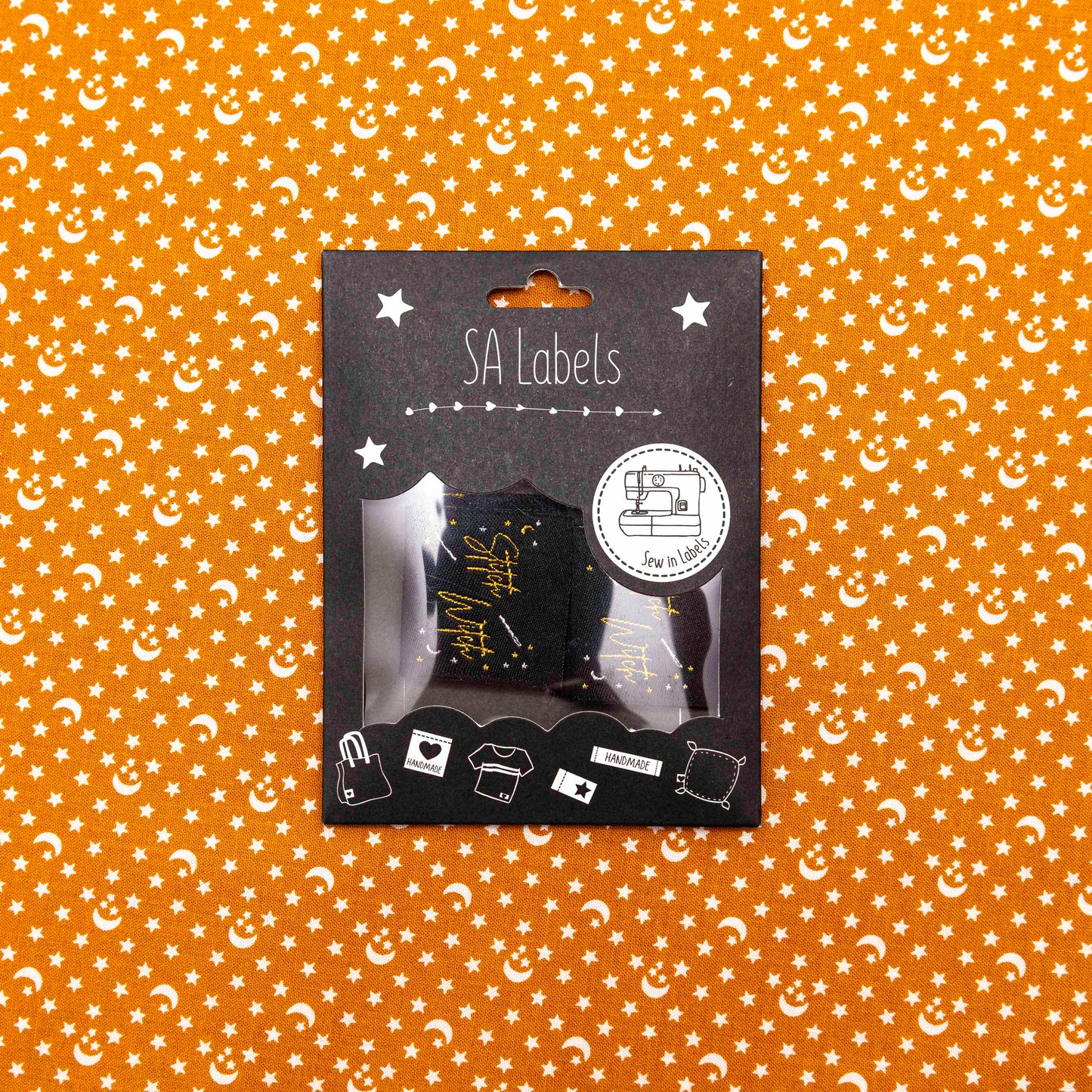 Stitch Witch | Metallic Woven Labels by Sew Anonymous