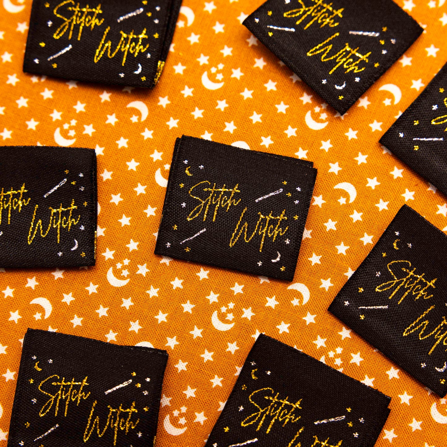 Stitch Witch | Metallic Woven Labels by Sew Anonymous