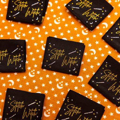 Stitch Witch | Metallic Woven Labels by Sew Anonymous