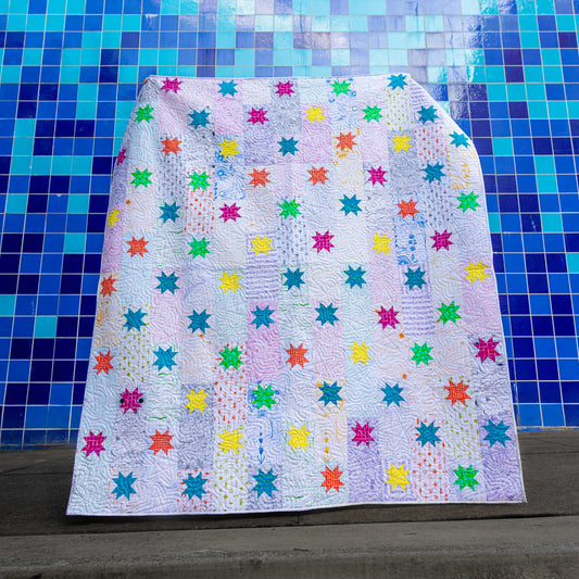 Rainbow Stars Quilt Kit