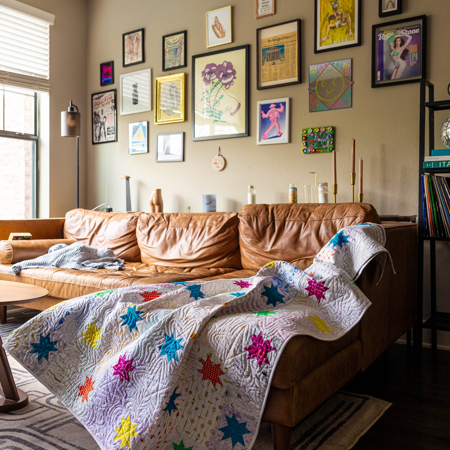 Rainbow Stars Quilt Kit