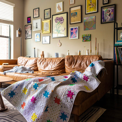 Rainbow Stars Quilt Kit