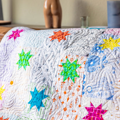 Rainbow Stars Quilt Kit