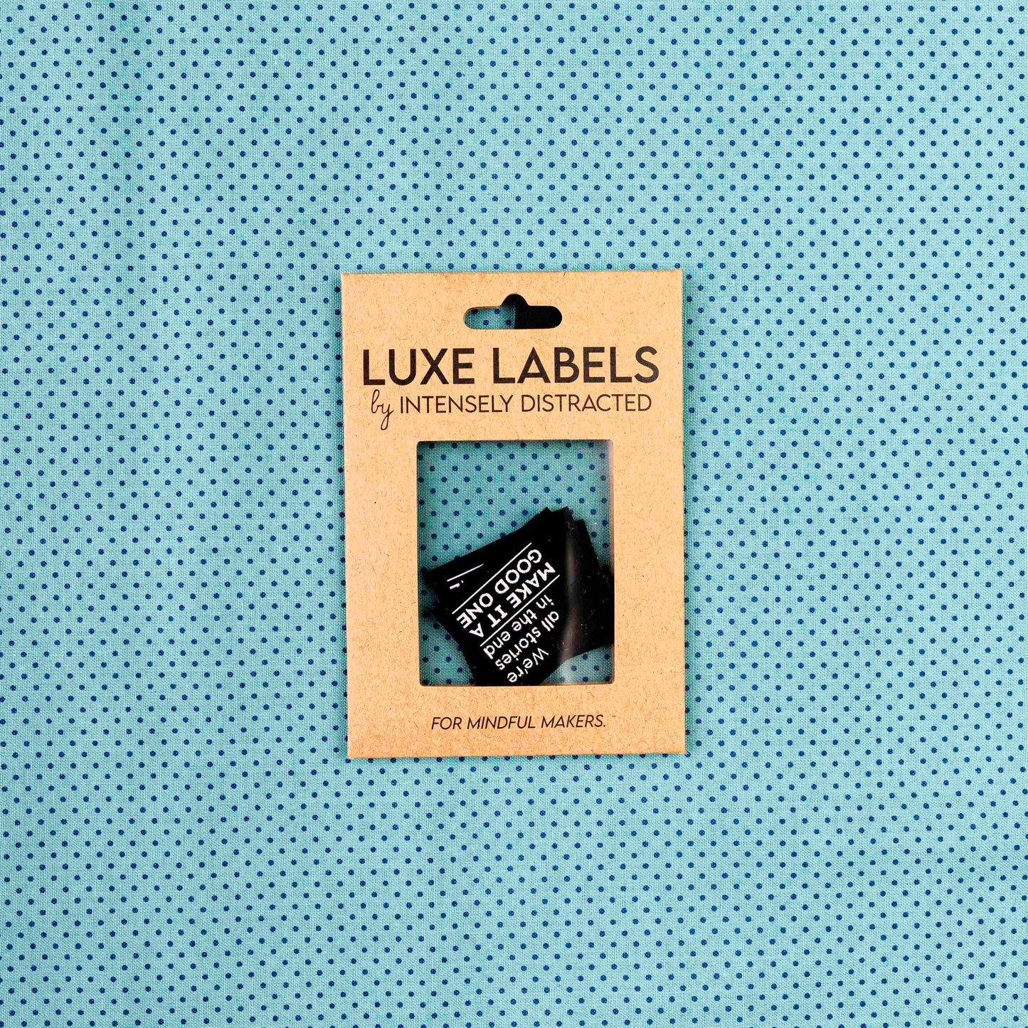 We’re All Stories - Woven Luxe Sew In Label by Intensely Distracted