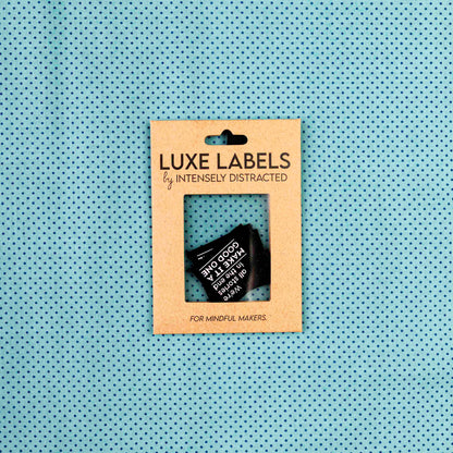 We’re All Stories - Woven Luxe Sew In Label by Intensely Distracted