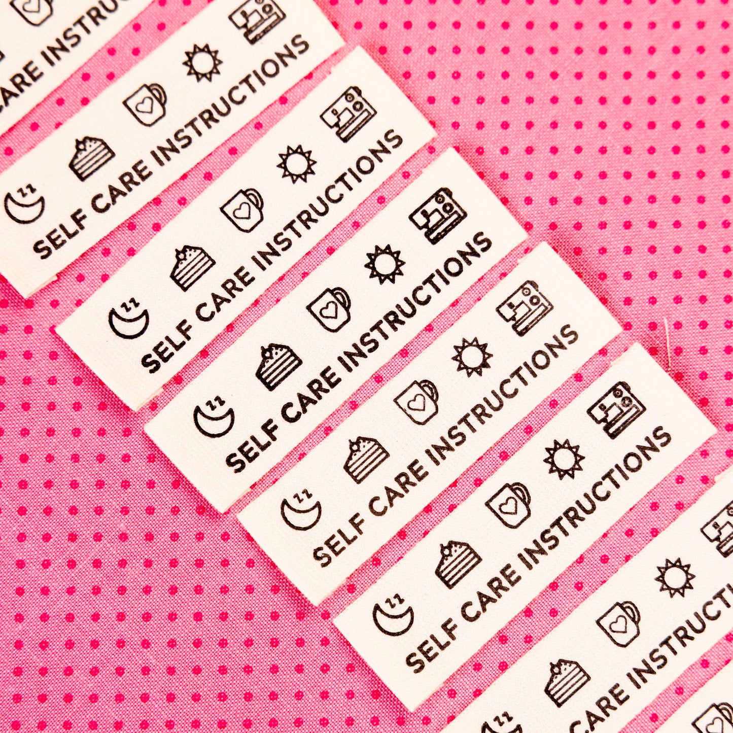 Self Care Premium Designer Labels by Sew Anonymous