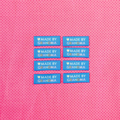 Made by Grandma Woven Labels by Sarah Hearts