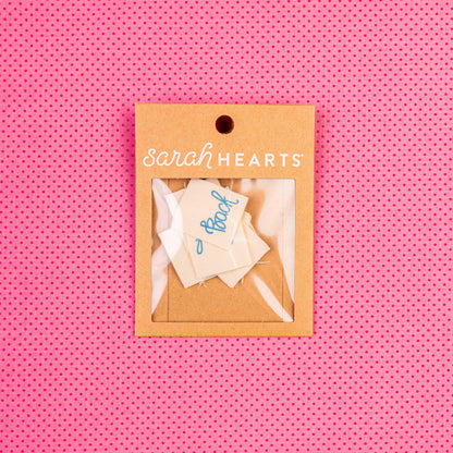 Back Organic Cotton Labels by Sarah Hearts