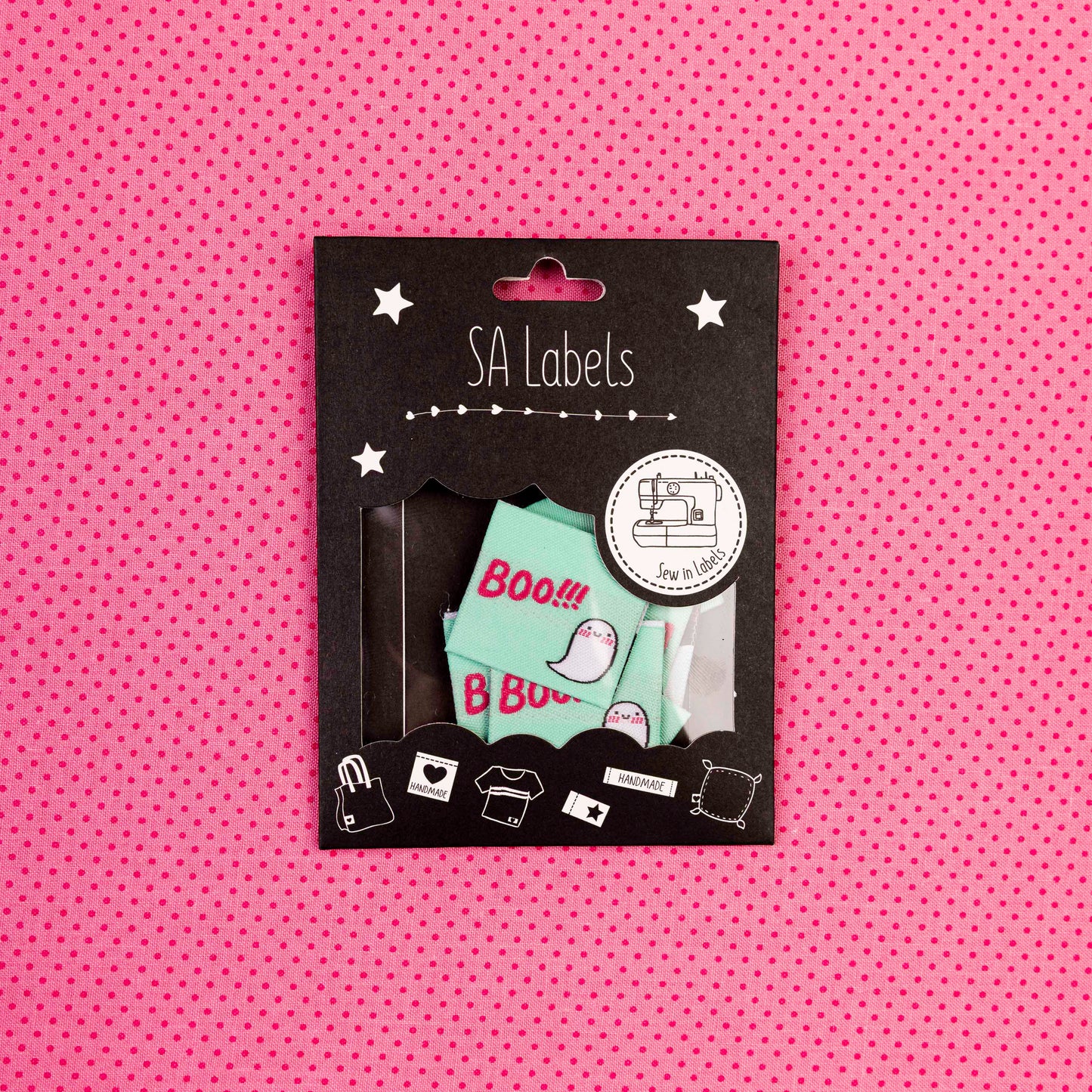 Cutie Boo! Premium Designer Labels by Sew Anonymous