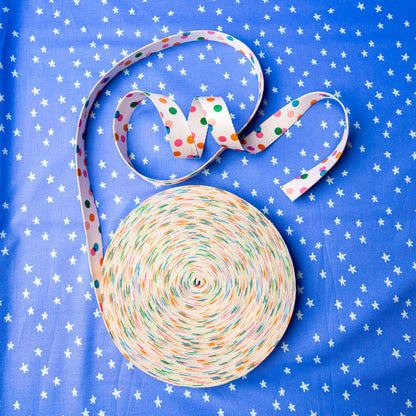 1" Spritz In Multi Webbing by Melody Miller for Stitch Supply