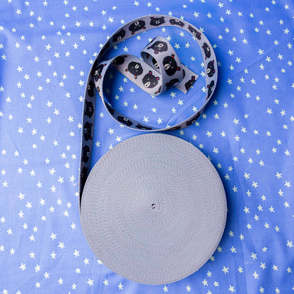1.5" Teddy And The Bear Webbing by Sarah Watts for Stitch Supply