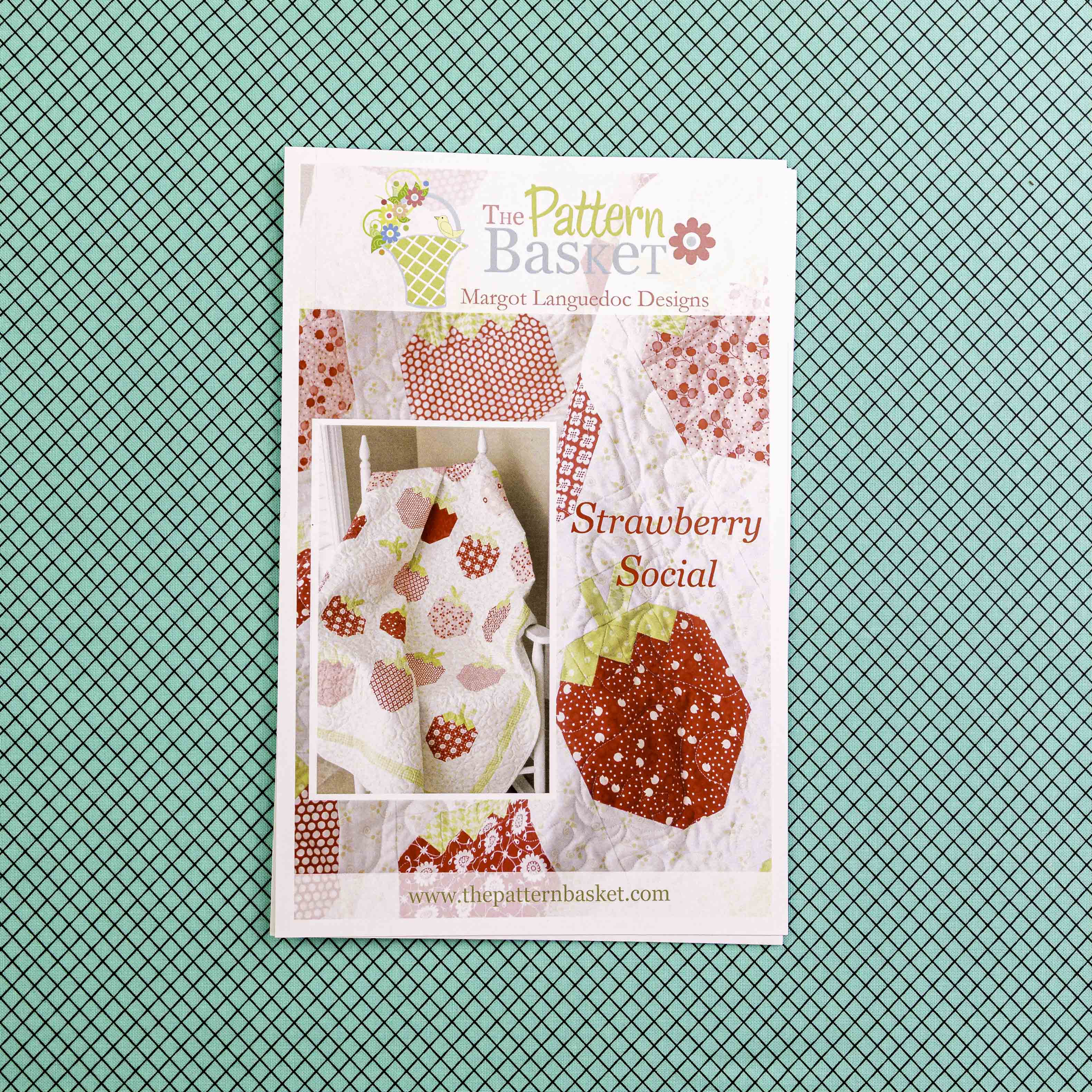 Strawberry Social Paper Pattern by The Pattern Basket – QuiltwithMissKate