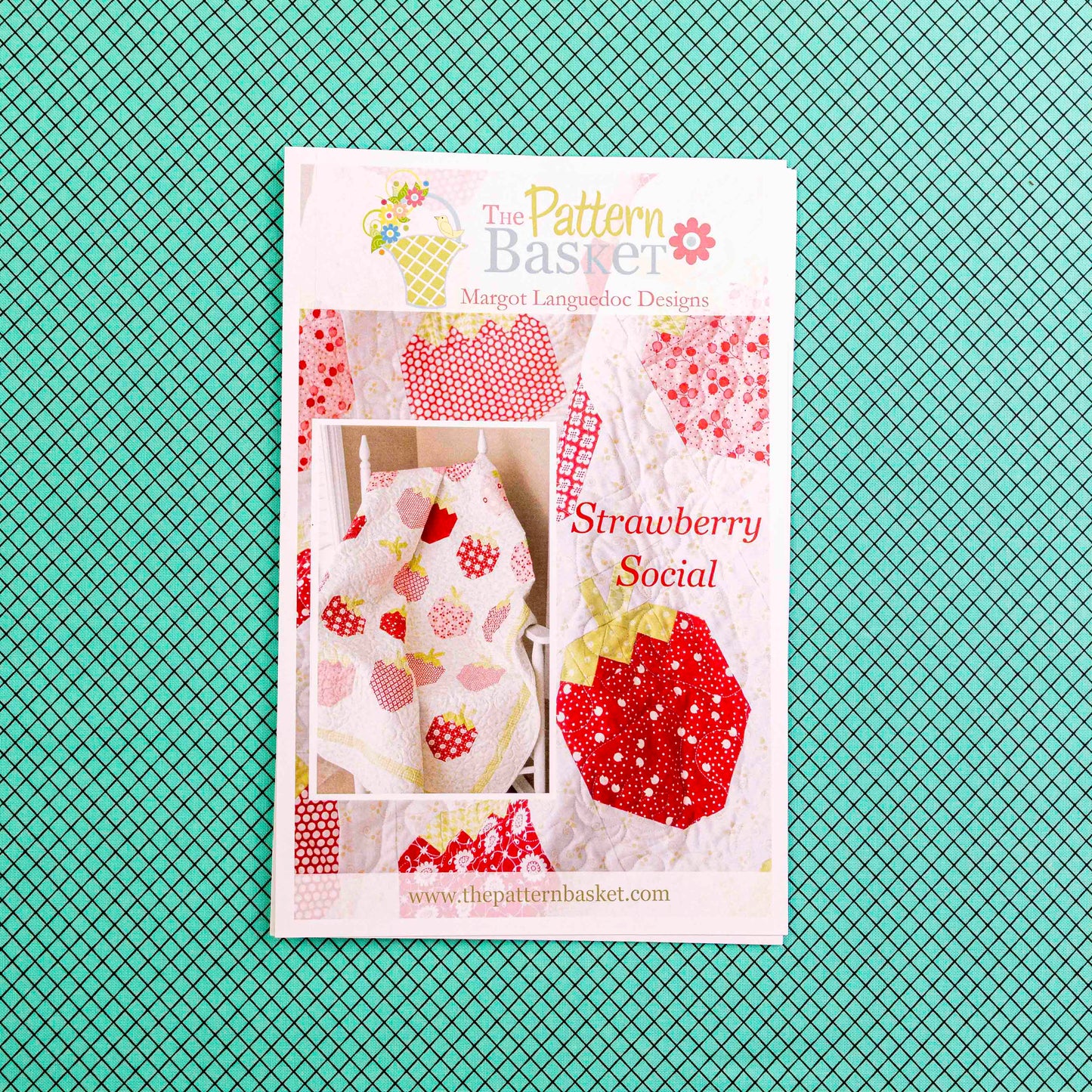 Strawberry Social Paper Pattern by The Pattern Basket