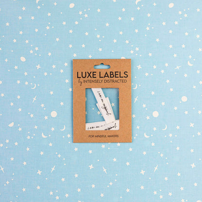 I Am An Original - Cotton Luxe Sew In Label by Intensely Distracted