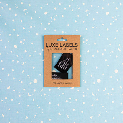 Stories Are Memories - Woven Luxe Sew In Label by Intensely Distracted