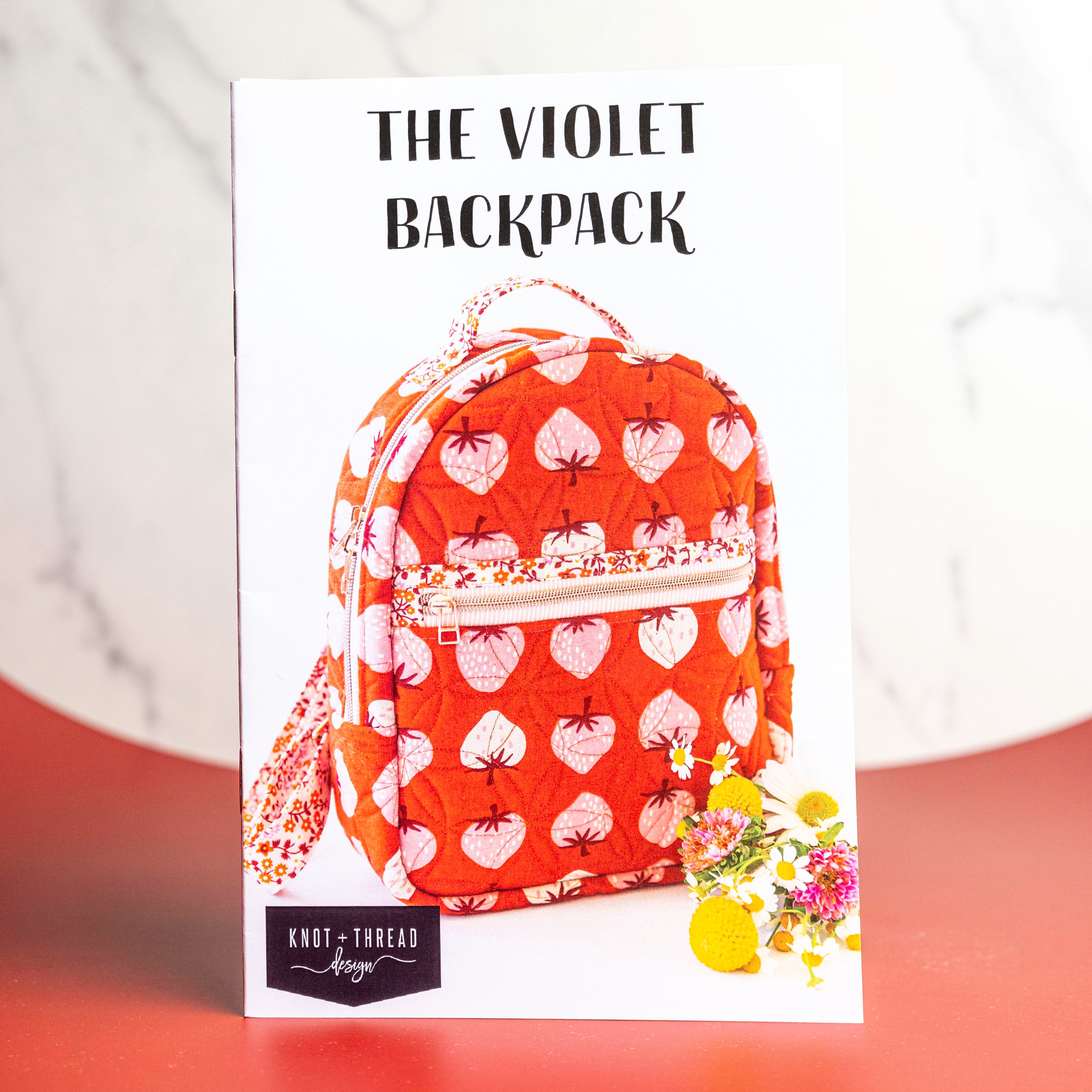 The Violet Backpack Paper Pattern – QuiltwithMissKate