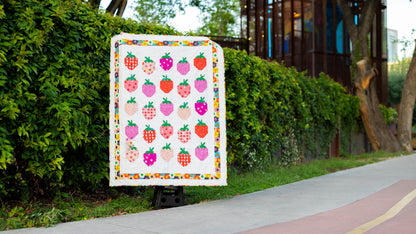 Strawberry Fields Quilt Kit