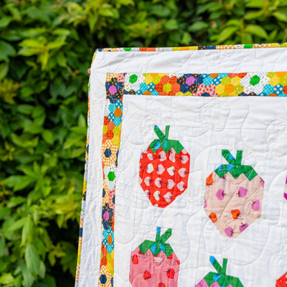 Strawberry Fields Quilt Kit