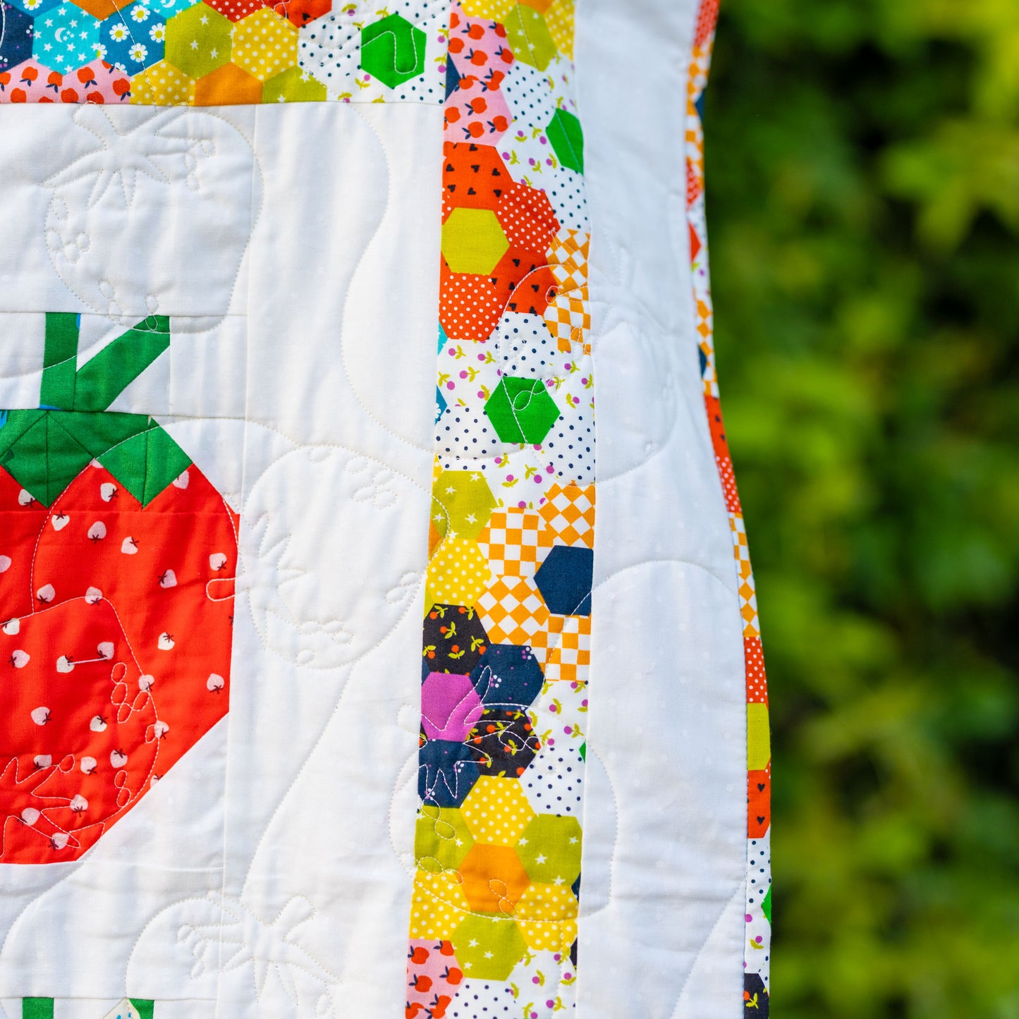 Strawberry Fields Quilt Kit