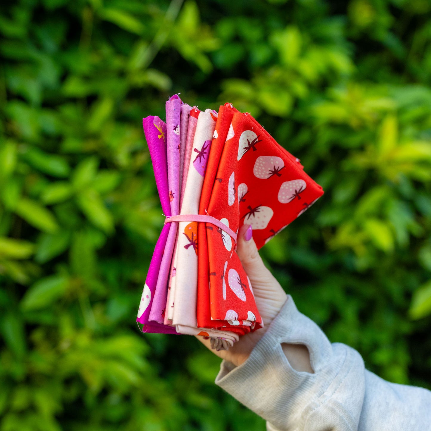 Strawberry Picking Fat Quarter Bundle