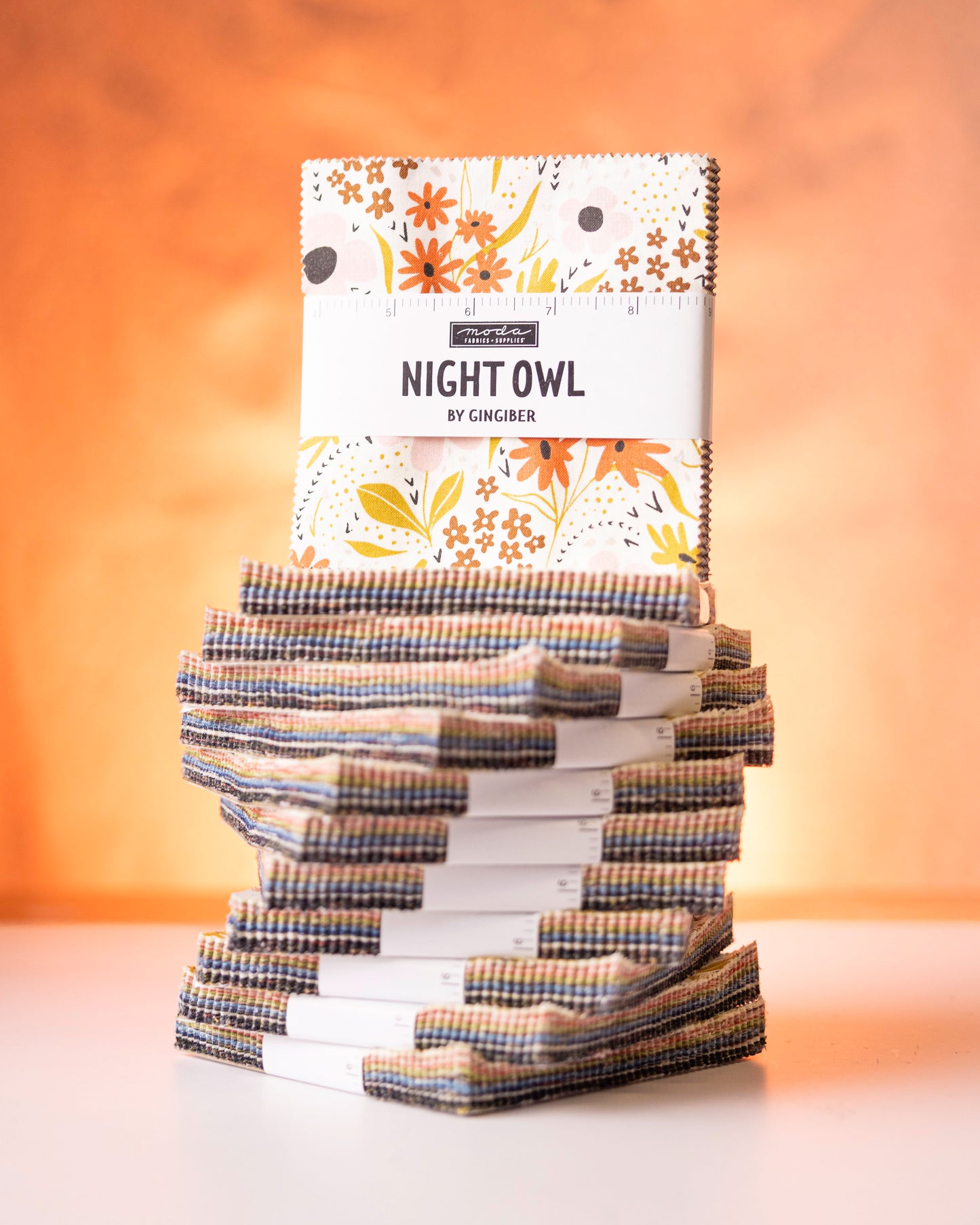 Night Owl Charm Pack by Gingiber for Moda