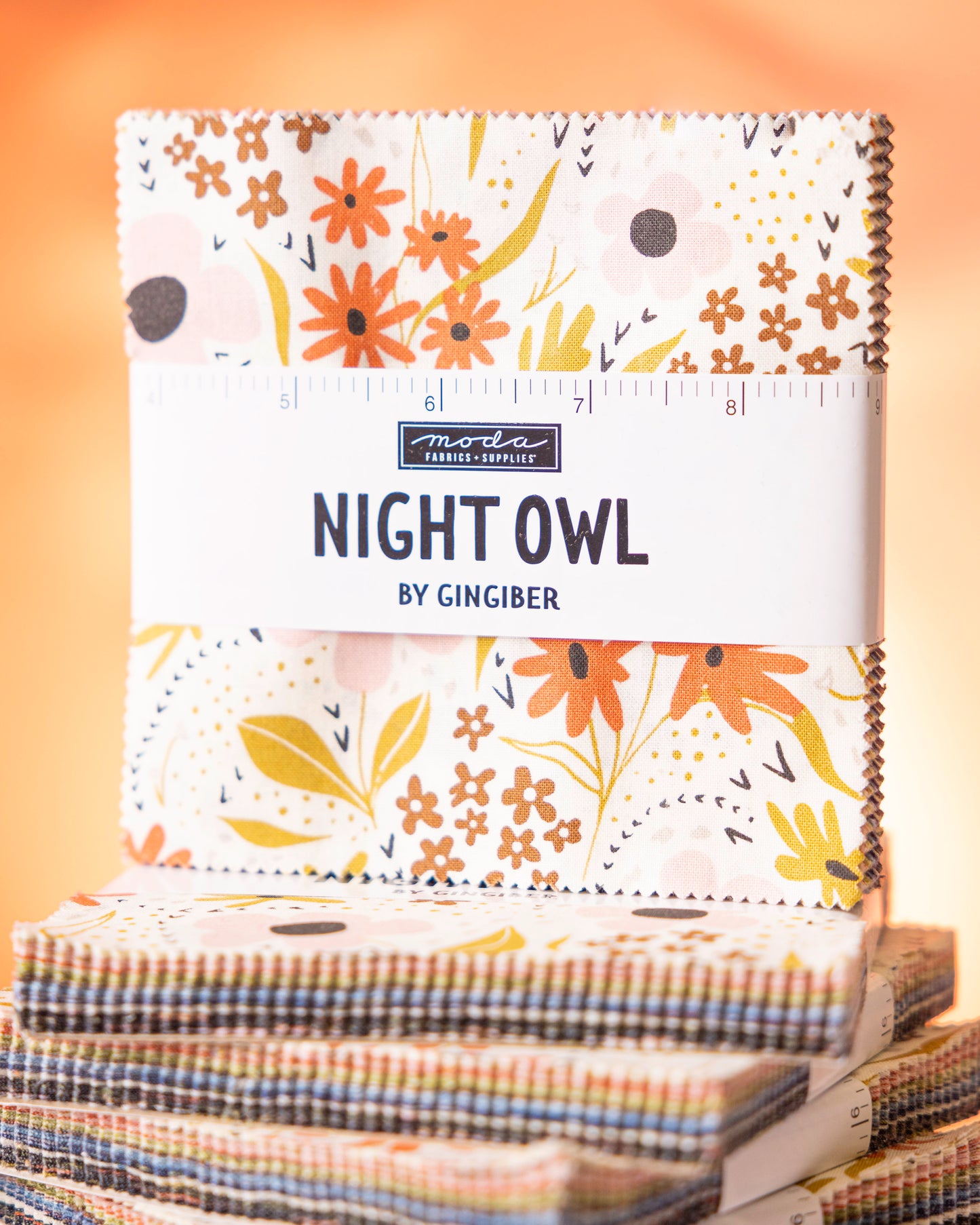 Night Owl Charm Pack by Gingiber for Moda