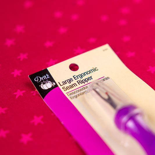 Purple Large Ergonomic Seam Ripper
