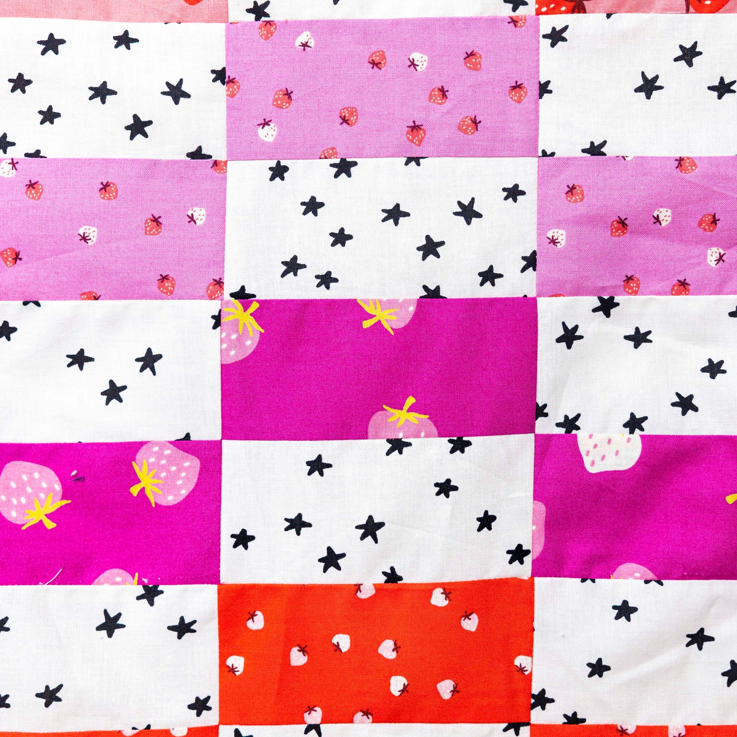 Strawberry Rainbow Quilt Kit