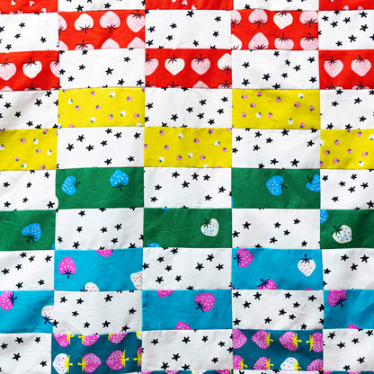Strawberry Rainbow Quilt Kit
