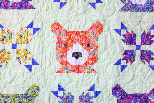Bears and Bear Paws Quilt