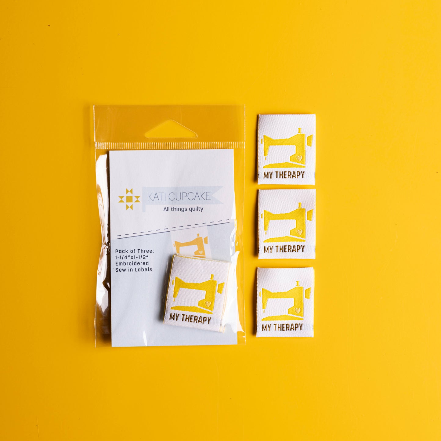 My Therapy Premium Woven Labels by Kati Cupcake