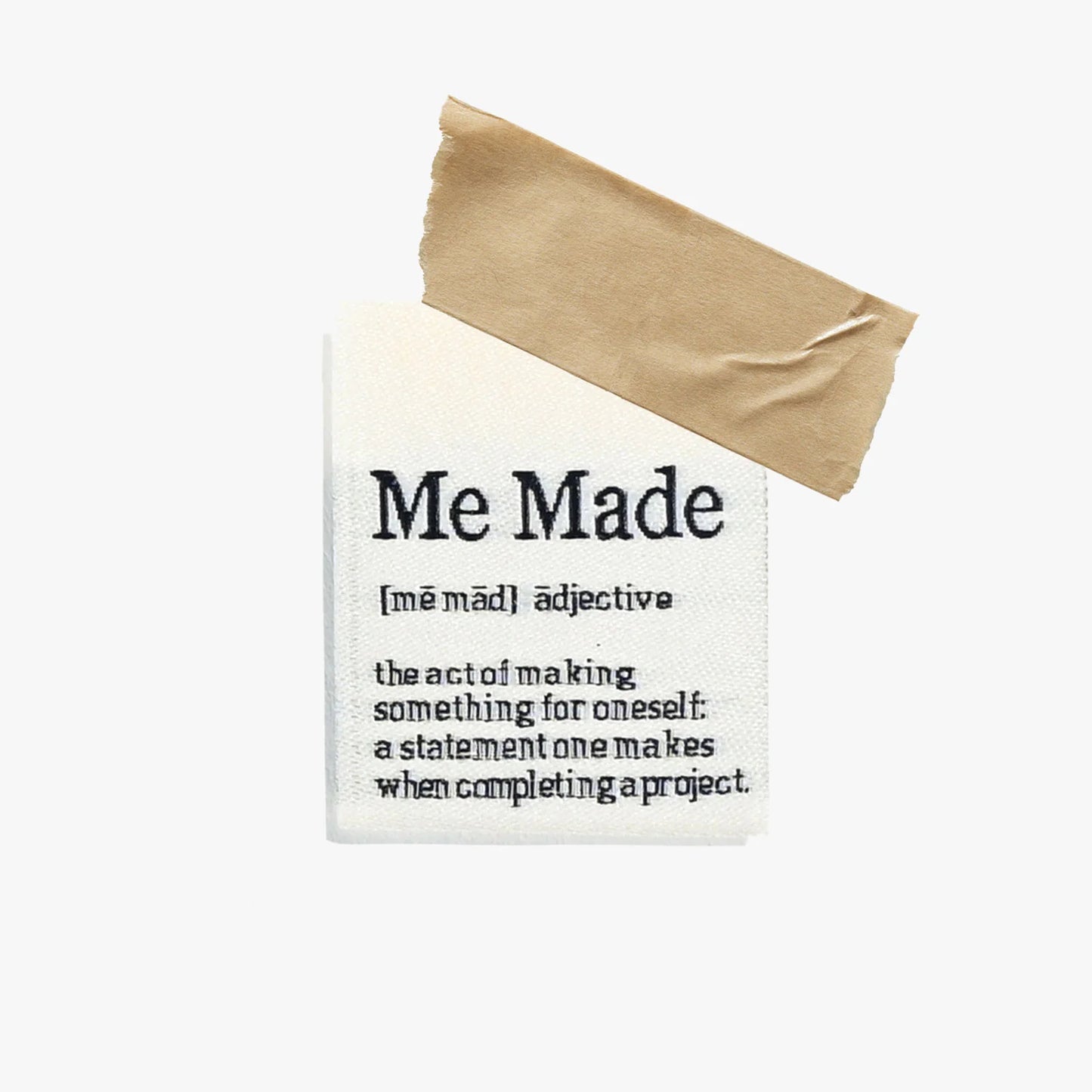 Me Made Definition Labels by Kylie and the Machine