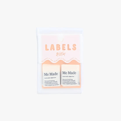 Me Made Definition Labels by Kylie and the Machine