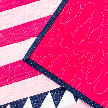 Sample Sale: Oversized Logcabin Finished Quilt