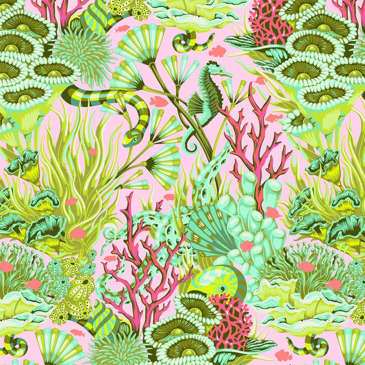Floral Reef - REEF WHAT YOU SEW PWTP264 Coralline - Tula Pink